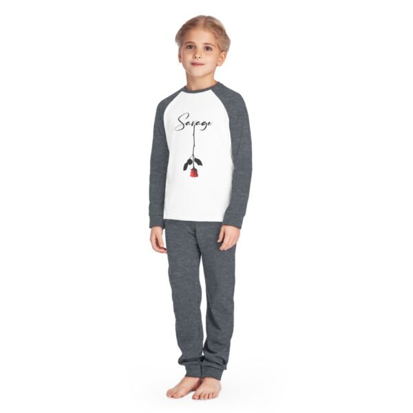 Savage Rose Kids' Pajama Set - Image 4