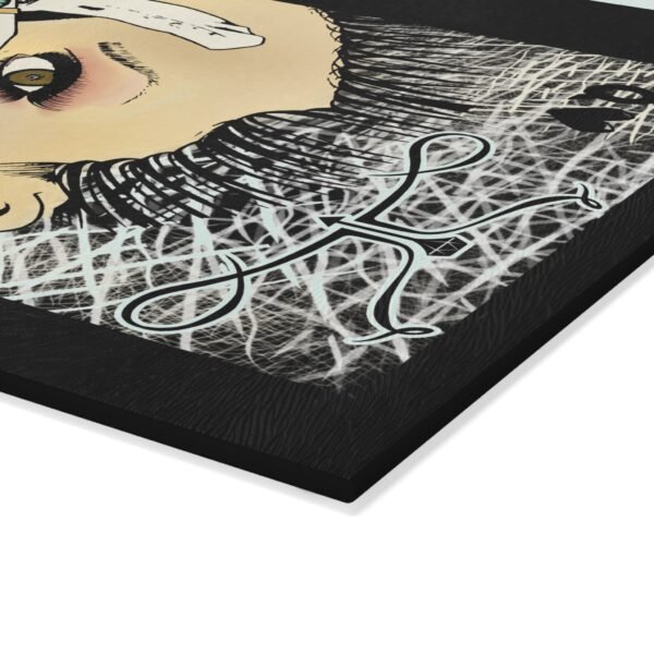 See no Evil Glass Cutting Board - Image 3