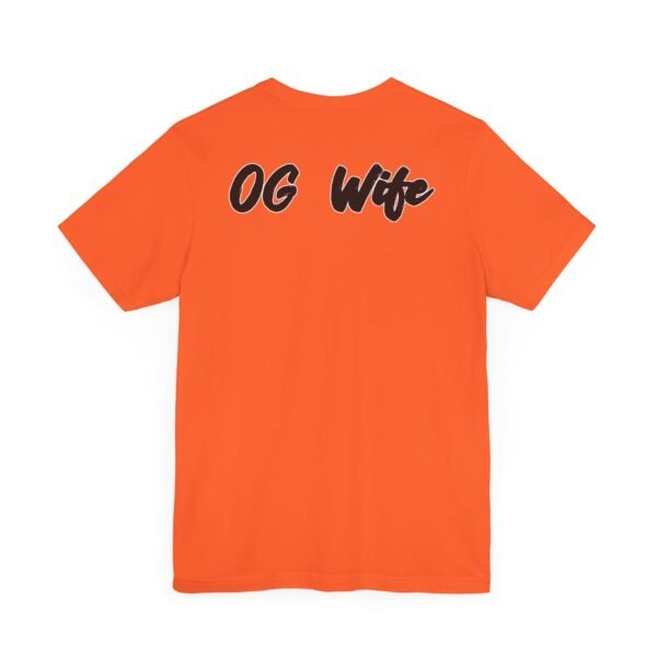 OG Wife Unisex Jersey Short Sleeve Tee - Image 8