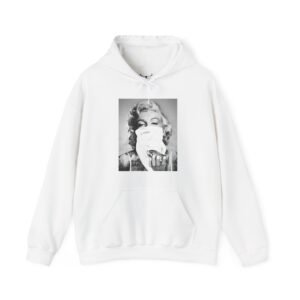 Edgy Retro Sweatshirt - Marilyn Monroe Graphic Hoodie