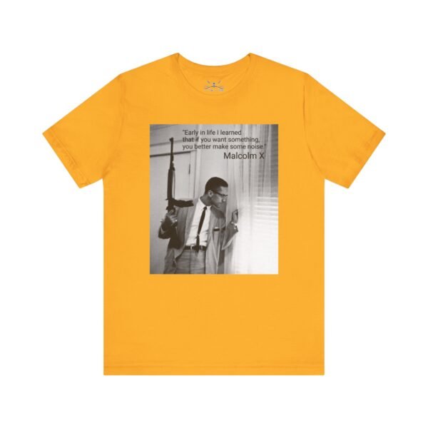 Malcolm X Unisex Short Sleeve Tee - Image 9