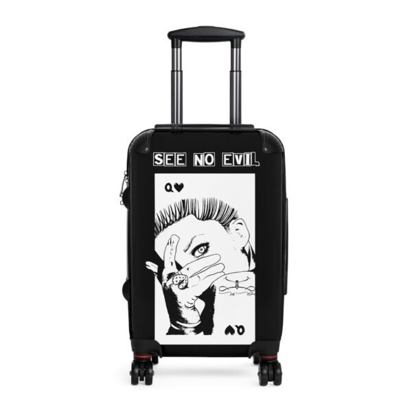 See No Evil Cabin Suitcase