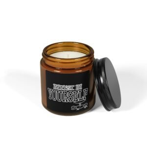 Invest in Your Self Scented Soy Candle in Amber Jar - Multi-Size - Image 3