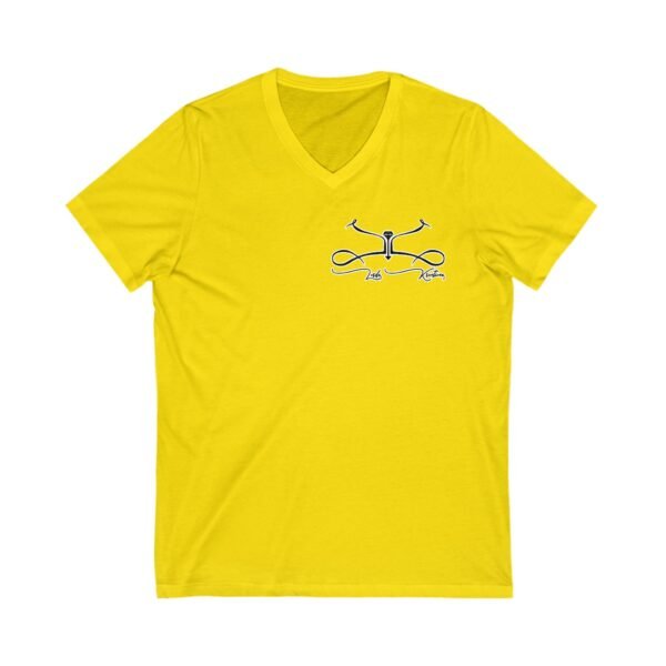 Hello Short Sleeve V-Neck Tee - Image 5