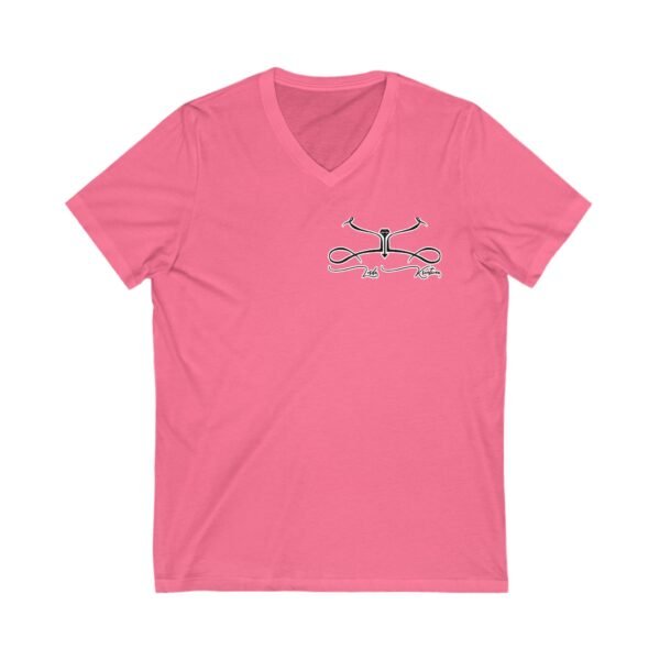 Hello Short Sleeve V-Neck Tee - Image 9