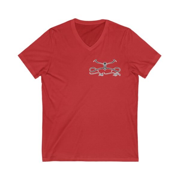 Hello Short Sleeve V-Neck Tee - Image 11
