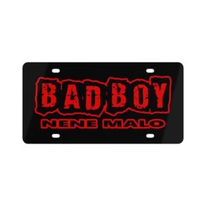 Bad Boy License Plate