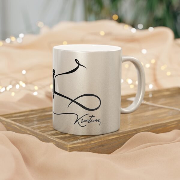 LordzKreationz Metallic Mug (SilverGold) - Image 4