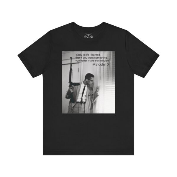 Malcolm X Unisex Short Sleeve Tee - Image 5