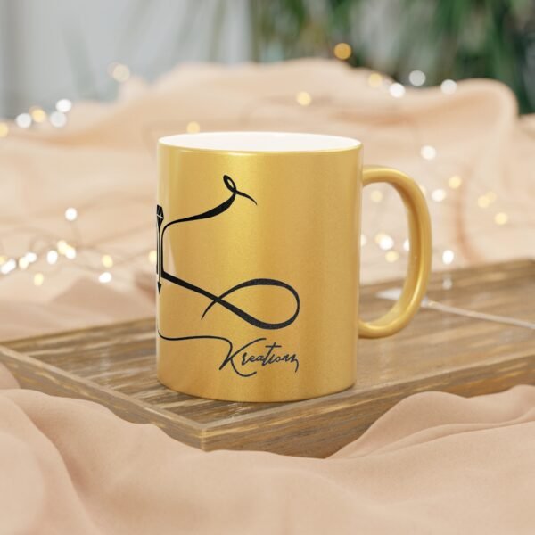 LordzKreationz Metallic Mug (SilverGold) - Image 8