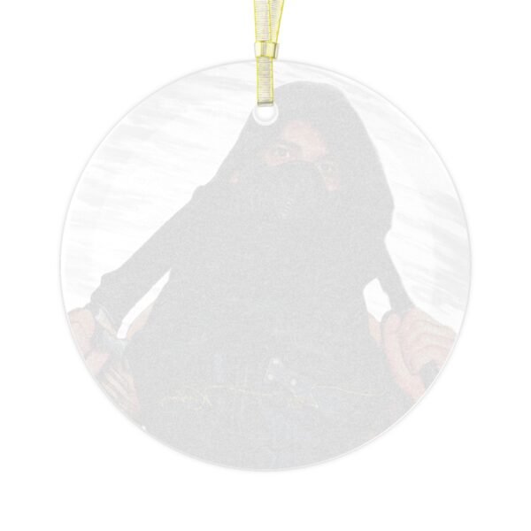 Ninja Art Glass Ornament - Image 2