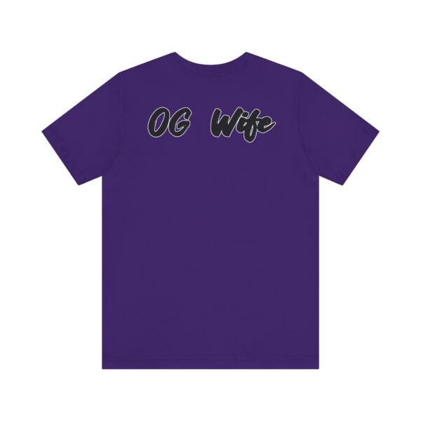 OG Wife Unisex Jersey Short Sleeve Tee - Image 38