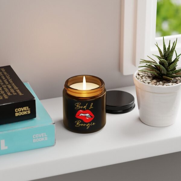 Bad and Bougie Scented Soy Candle in Amber Jar - Multi-Size - Image 4