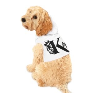 King Stylish Pet Hoodie for Queens - Trendy Dog Apparel with Tiger Design