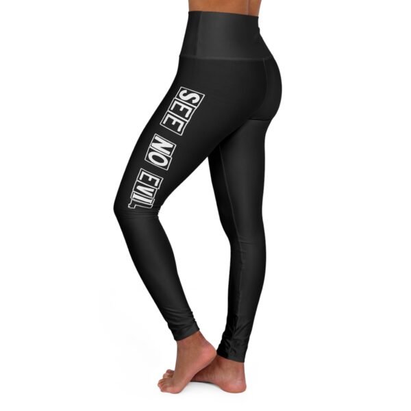 See no Evil High Waisted Yoga Leggings - Image 3