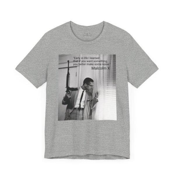 Malcolm X Unisex Short Sleeve Tee - Image 19