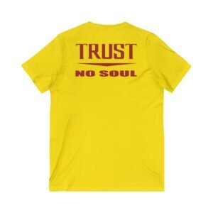 Trust No Soul Short Sleeve V-Neck Tee - Image 4