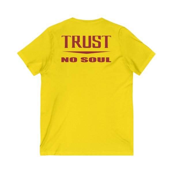 Trust No Soul Short Sleeve V-Neck Tee - Image 4