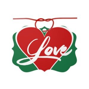 Meu Amo Aluminum Ornaments, 1pcs