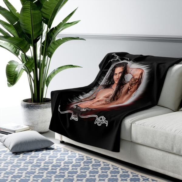 Jaime Grijalva Sherpa Fleece Blanket - Image 3