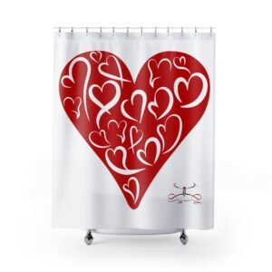Meu Amor Shower Curtains