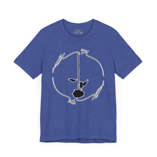 Black Rose Unisex Jersey Short Sleeve Tee - Image 27