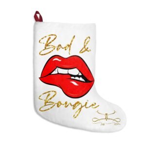 Bad & Bougie Christmas Stocking with Unique Design