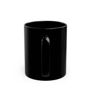 Kindness is Beautiful 11oz Black Mug - Image 4