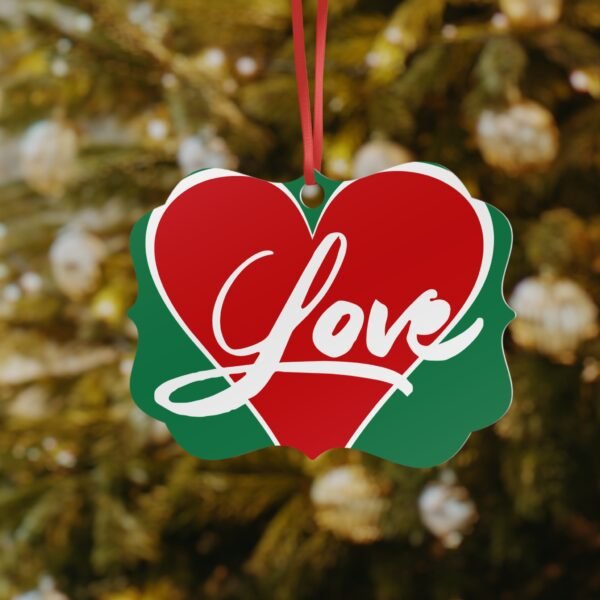 Meu Amo Aluminum Ornaments, 1pcs - Image 3