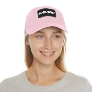 Dad Hat with Leather Patch (Rectangle) - Image 28