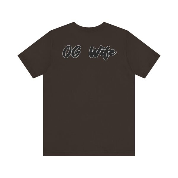 OG Wife Unisex Jersey Short Sleeve Tee - Image 10
