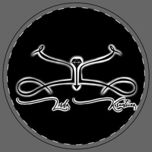 Elegant Black Ceramic Coaster with Artistic Design | Perfect Gift for Home Decor