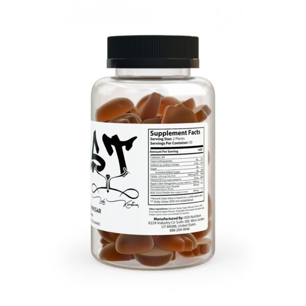 Lust Apple Cider Vinegar Gummies (60 Gummies) - Image 3