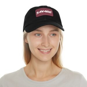 Dad Hat with Leather Patch (Rectangle) - Image 20