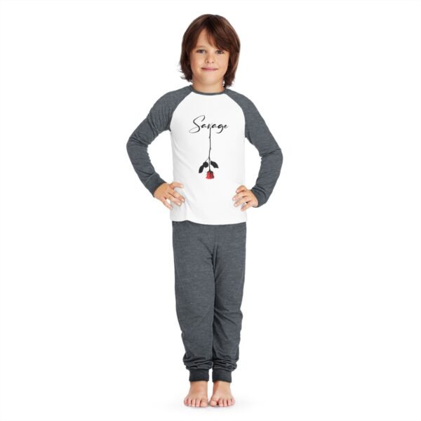 Savage Rose Kids' Pajama Set - Image 3