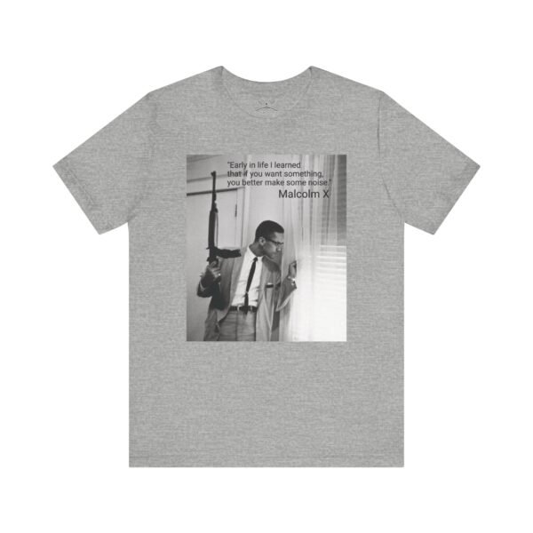 Malcolm X Unisex Short Sleeve Tee - Image 17