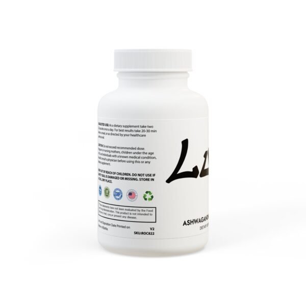 Lust Ashwagandha and Black Pepper Supplement (60 capsules) - Image 2