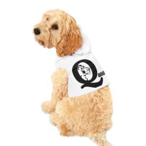 Queen Stylish Pet Hoodie for Queens - Trendy Dog Apparel with Tiger Design