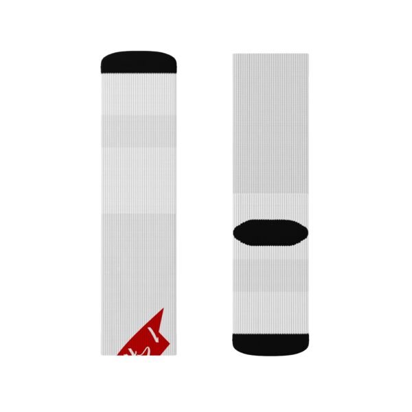 1Heart 2 Beat Sublimation Socks - Image 11