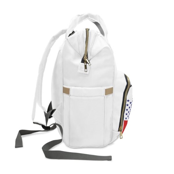 ASN Stylish Multifunctional Diaper Backpack for Parents - Image 4