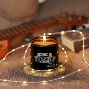 Invest in Your Self Scented Soy Candle in Amber Jar - Multi-Size