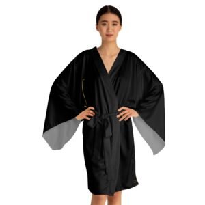 Lioness Long Sleeve Kimono Robe