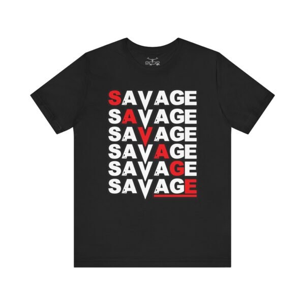 Savage Age Unisex Short Sleeve Tee - Image 5