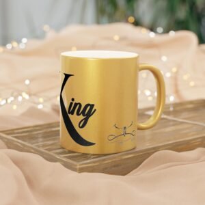 King Metallic Mug (SilverGold) - Image 4