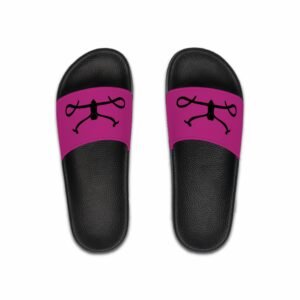 Pink Men's Slide Sandals