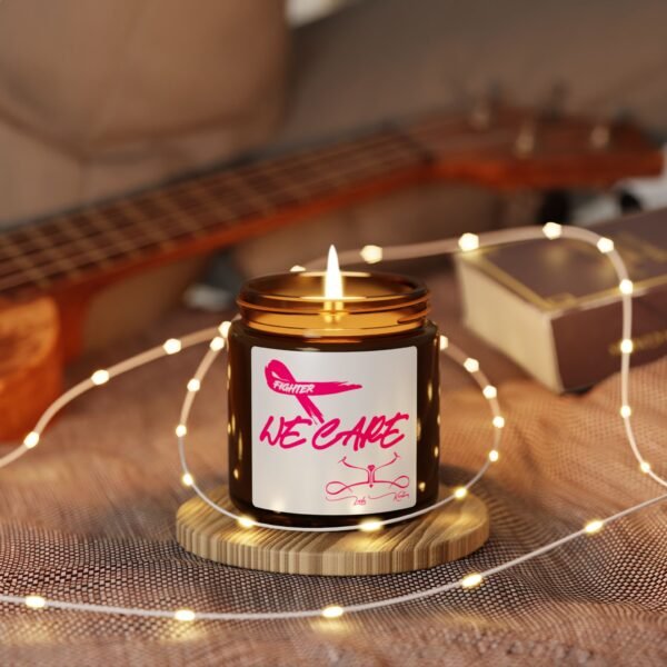 We Care Scented Soy Candle in Amber Jar - Multi-Size