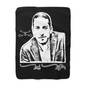 Jaime Grijalva Sherpa Fleece Blanket
