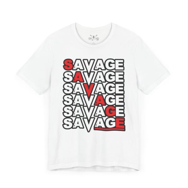Savage Age Unisex Short Sleeve Tee - Image 3