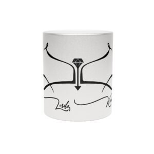 LordzKreationz Metallic Mug (SilverGold)