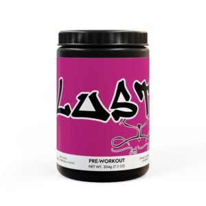 Lust Pre-Workout Supplement, Fruit Punch (204g, 7.1oz)